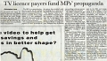 19931031 THE OBSERVER TV Licence Payers Fund MPs' Propaganda